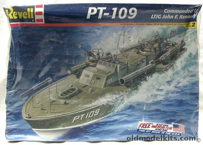 Revell 1/72 John F. Kennedy PT-109 (PT Boat), 85-0310 plastic model kit